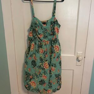 Torrid Paisley Dress, Size 1.